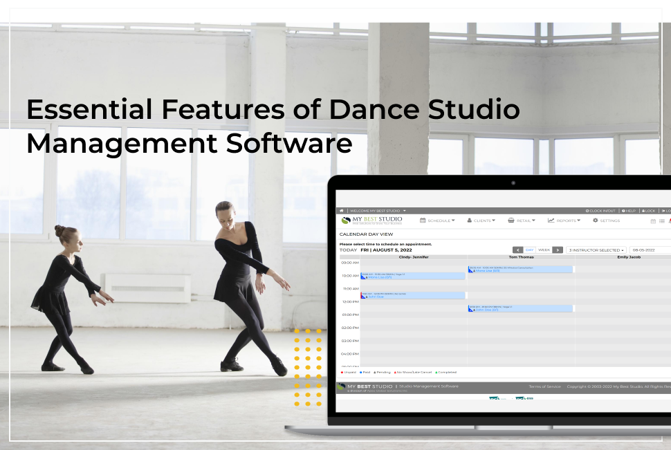 Essential Features of Dance Studio Management Software